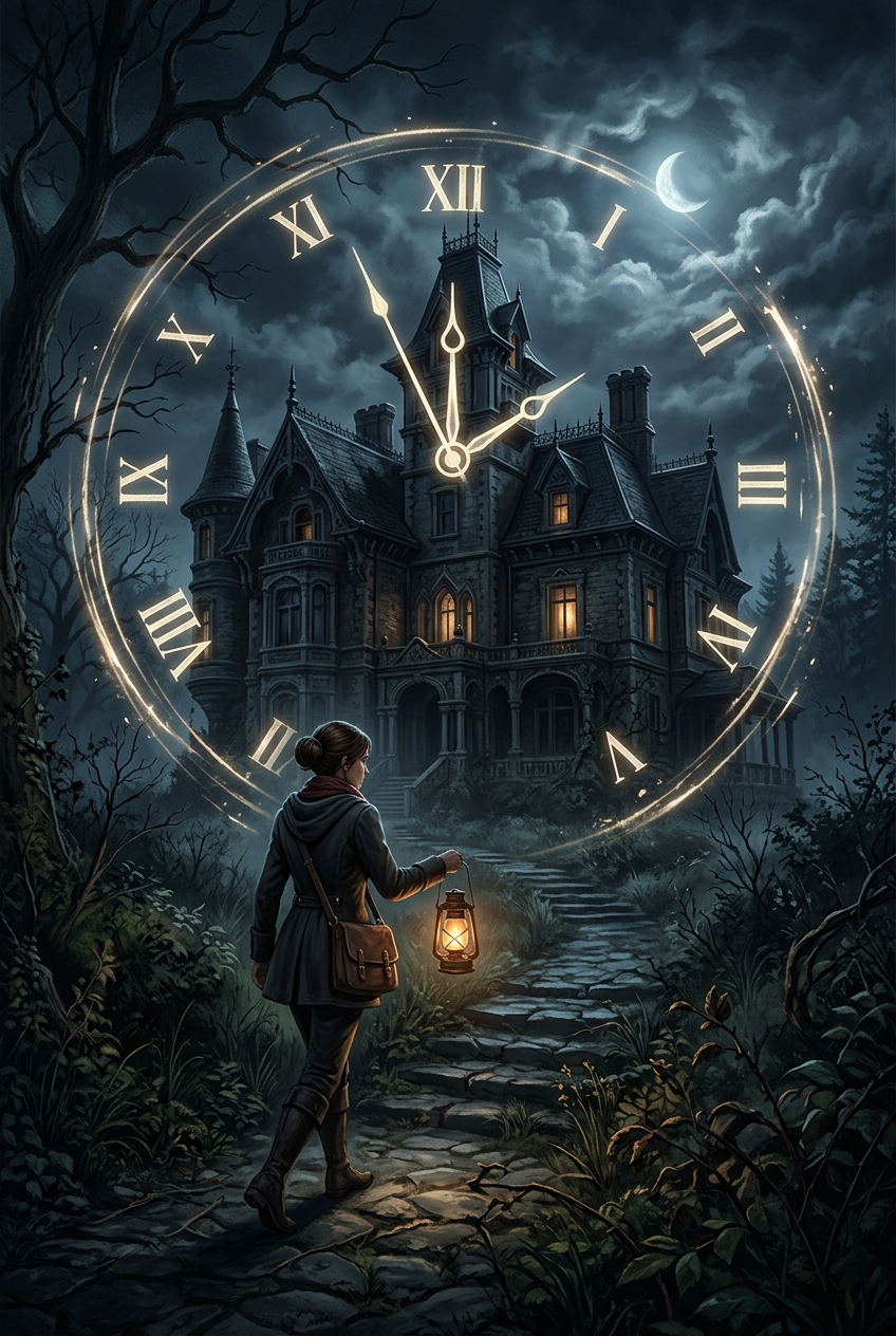 Illustration — Horloge de Minuit